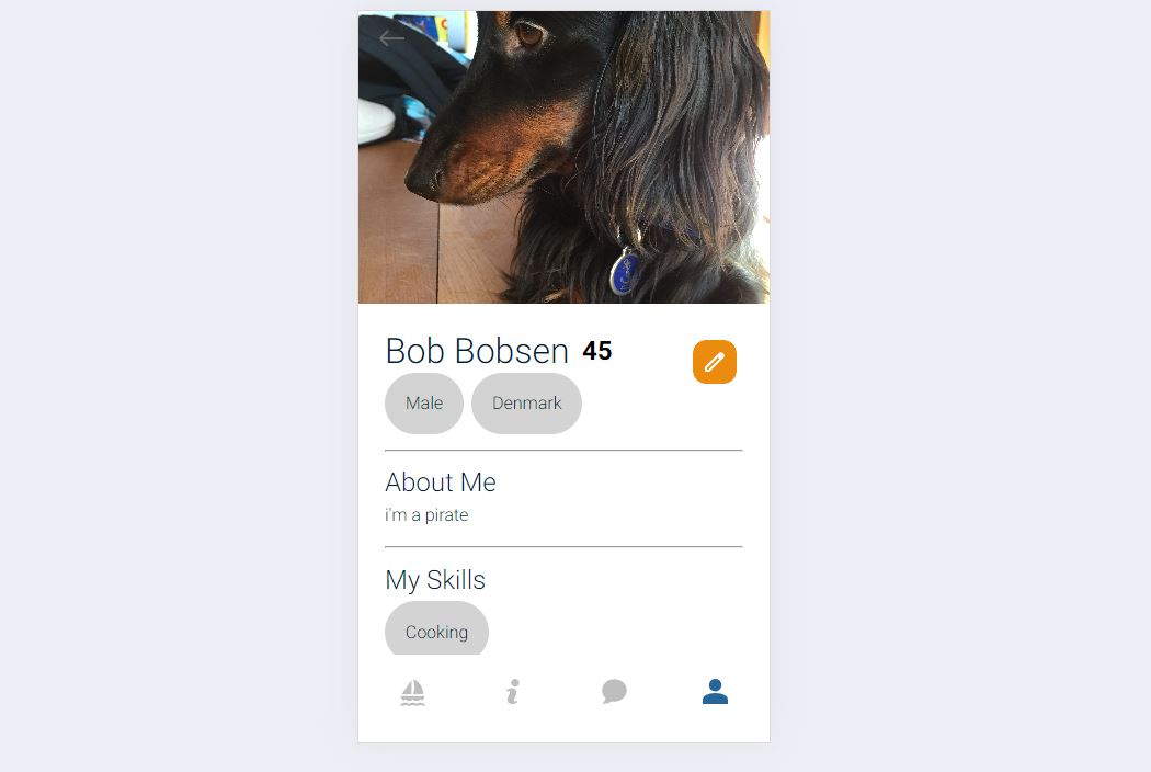 Profilpage